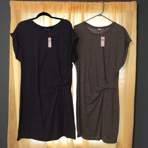 2 NWT gap dresses. Blue and grey.